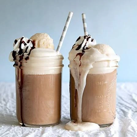 Cold Coffee With Ice Cream